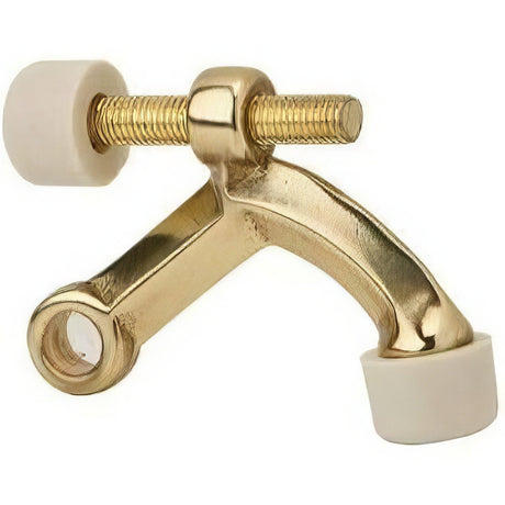 Ives 70A3 polished brass hinge pin door stop