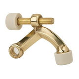 Ives 70A4 satin brass hinge pin door stop