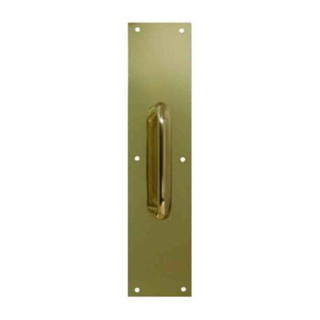Don-Jo 7111605 bright brass pull plate