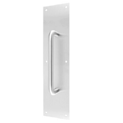 Don-Jo 7111629 pull plate in satin stainless, additional view