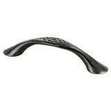 Berenson 7113-1RBN-C rustic black nickel cabinet handle pull