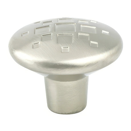 Berenson 7114-1BPN-C brushed nickel cabinet knob