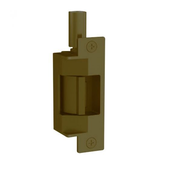 HES 712-75-24D-613 fail secure in polished brass, additional view