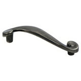 Berenson 7124-1RBN-C rustic black nickel cabinet handle pull