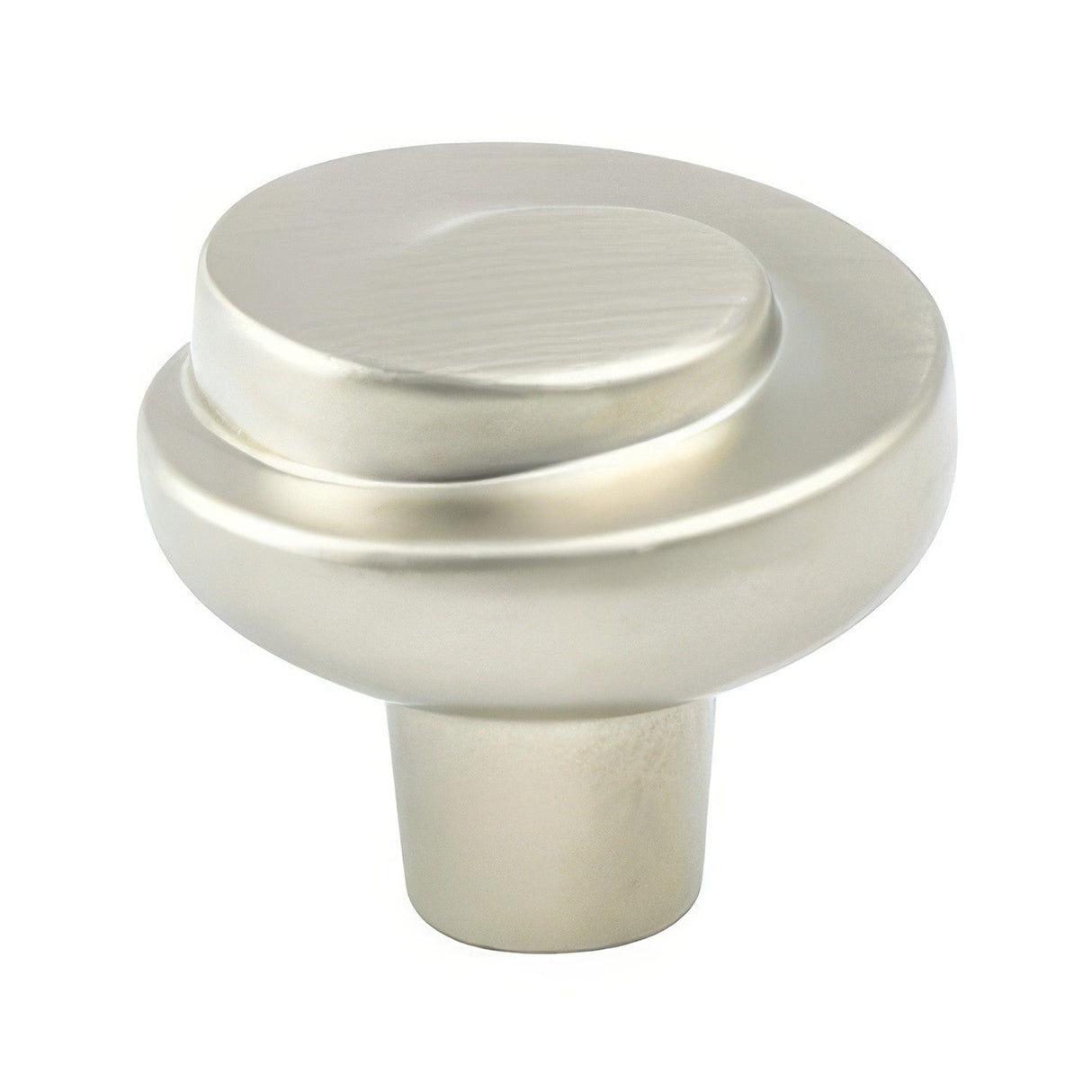 Berenson 7125-1BPN-C Sonata cabinet knob in satin stainless, additional view