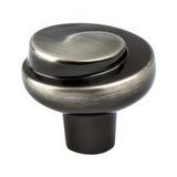 Berenson 7130-1RBN-C Sonata cabinet knob in satin stainless, additional view