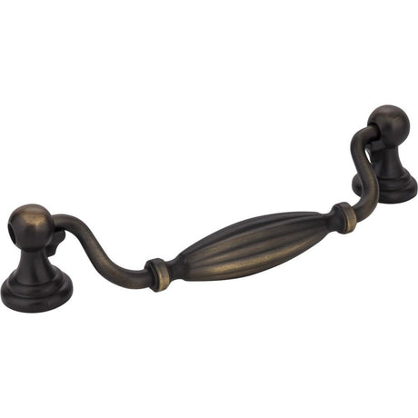 Jeffrey Alexander 718-128ABSB Glenmore cabinet drawer pull, additional view
