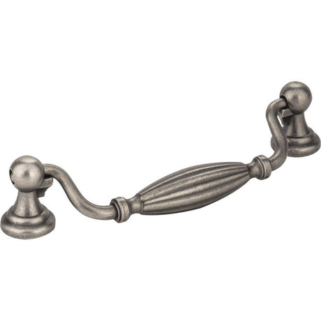 Jeffrey Alexander 718-128BNMDL Glenmore cabinet drawer pull, additional view