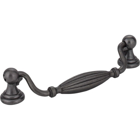 Jeffrey Alexander 718-128DACM Glenmore cabinet drawer pull, additional view