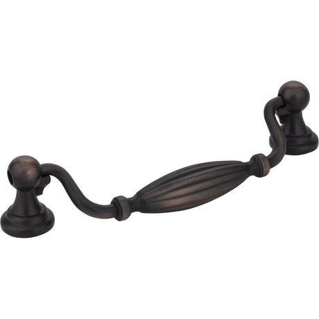 Jeffrey Alexander 718-128DBAC Glenmore cabinet drawer pull, additional view