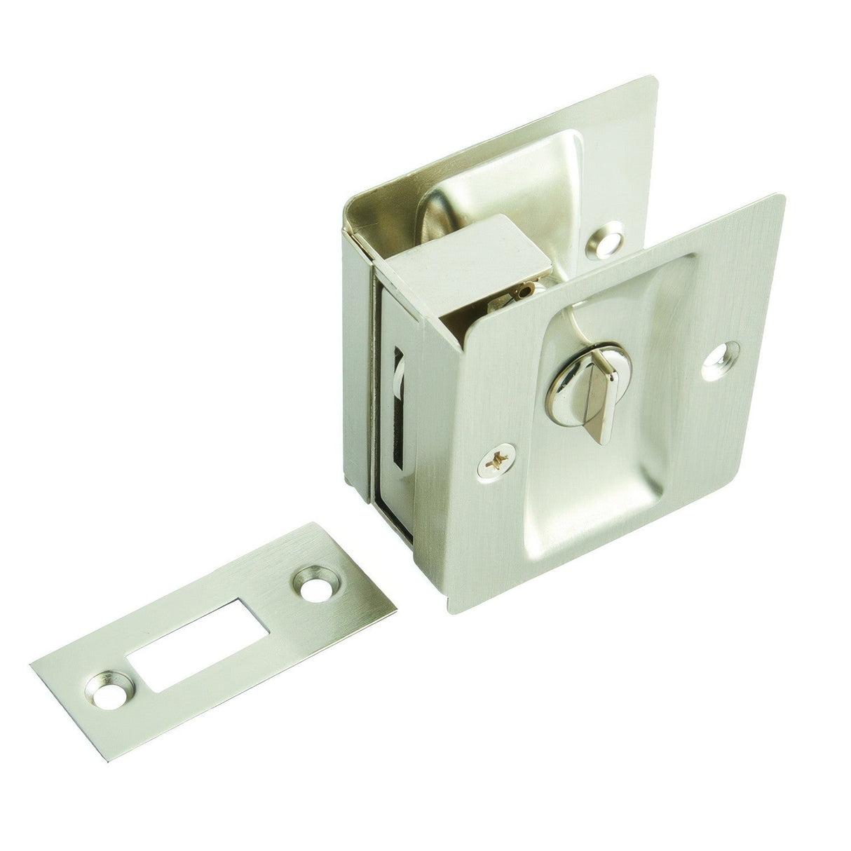 Better Home Products 718CH privacy pocket door lock, additional view