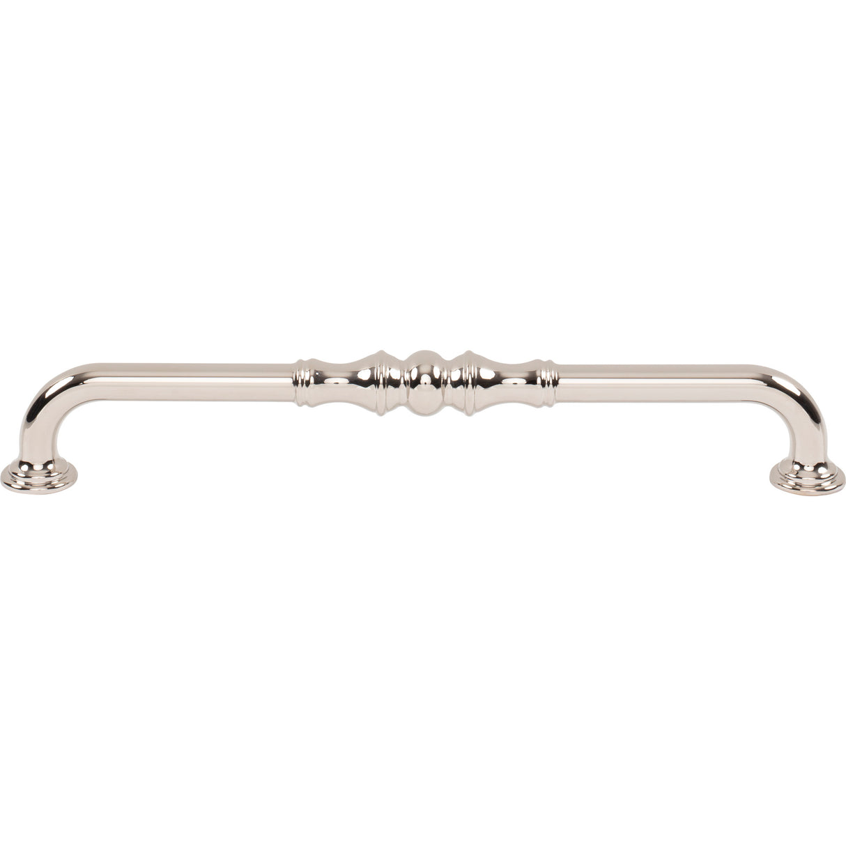 Top Knobs TK3435PN Bayridge 8 13/16" Center to Center Bar Pull Polished Nickel