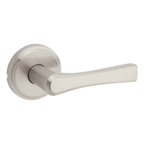Kwikset 720KAL Katella Lever Passage Door Lock in Satin Nickel