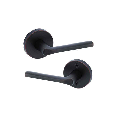Kwikset 720LSLRDT Lisbon Lever in Venetian Bronze
