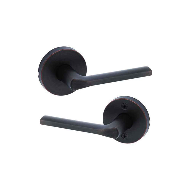 Kwikset 720LSLRDT Lisbon Lever in Venetian Bronze