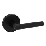 Kwikset 720MILRDT 20 Min UL Rated Milan Lever in Matte Black