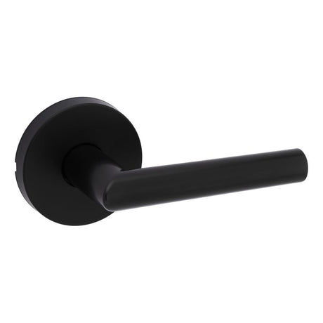 Kwikset 720MILRDT 20 Min UL Rated Milan Lever in Matte Black