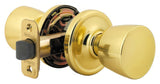 Kwikset 720A-5GC antique brass passage door knob