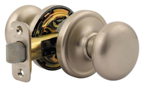 Kwikset 720H-3 polished brass passage door knob