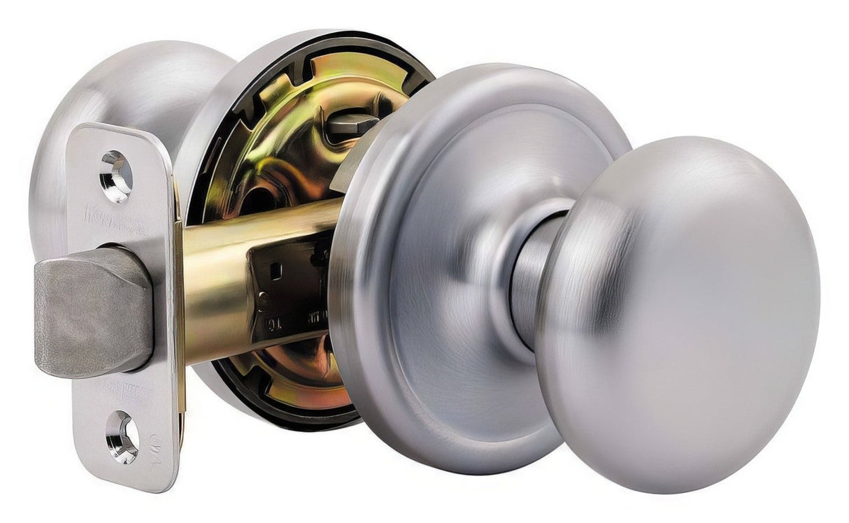 Kwikset 720H-L03V1 lifetime polished brass passage door knob