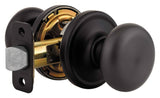 Kwikset 720H-5V1 antique brass passage door knob