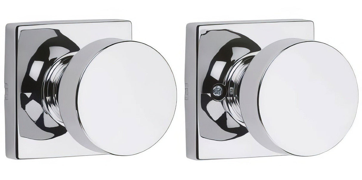 Kwikset 720PSKSQT-26 bright chrome passage door knob