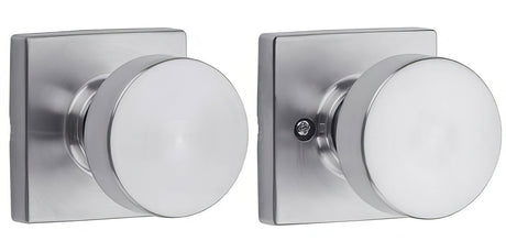 Kwikset 720PSKSQT-26D satin chrome passage door knob