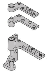 Ives 7215SET10BLH oil rubbed bronze offset pivot