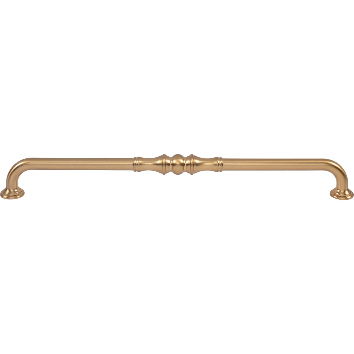 Top Knobs TK3436HB Bayridge 12" Center to Center Bar Pull Honey Bronze