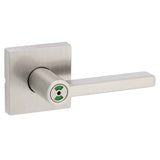Kwikset 730HFLSQTIND Halifax Lever in Satin Nickel