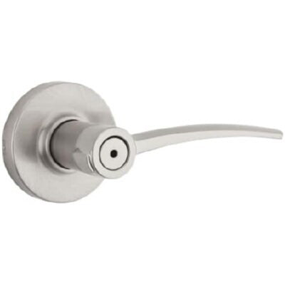 Kwikset 730KTL-26 polished chrome privacy door lever