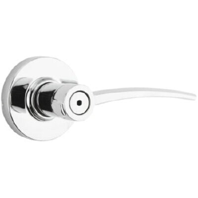 Kwikset 730KTL-15 satin nickel privacy door lever