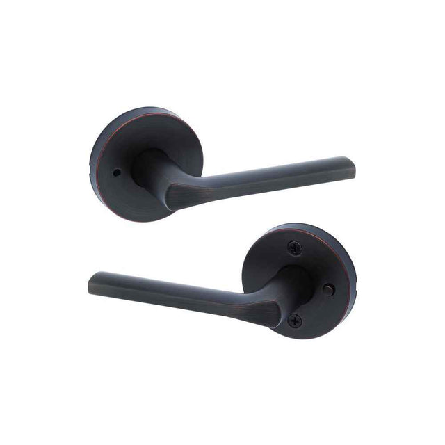 Kwikset 730LSLRDT Lisbon Lever in Venetian Bronze