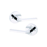Kwikset 730LSLRDT Lisbon Lever in Bright Chrome