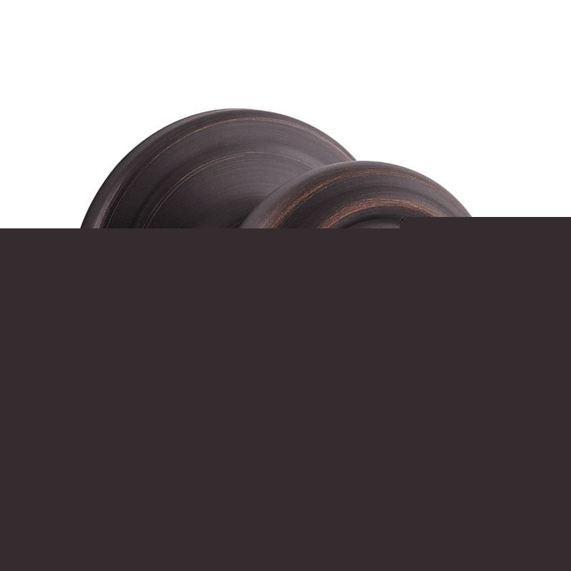 Kwikset 740CN-3SBB polished brass keyed entry door knob