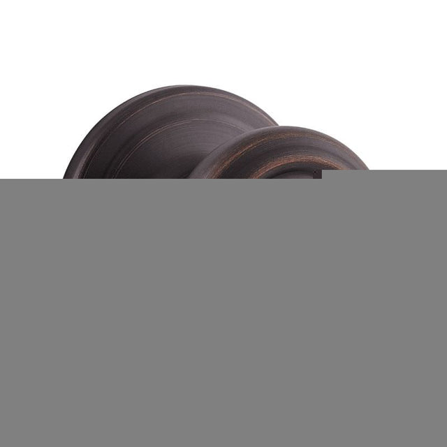 Kwikset 740CN-3SBB polished brass keyed entry door knob