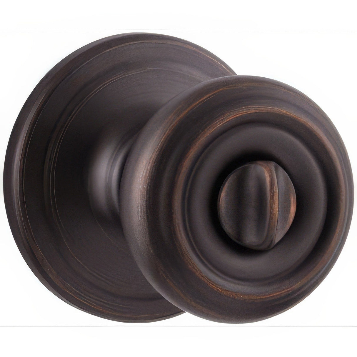 Kwikset 730CN-3V1 polished brass privacy door knob