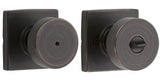 Kwikset 730PSKSQT-11P venetian bronze privacy door knob