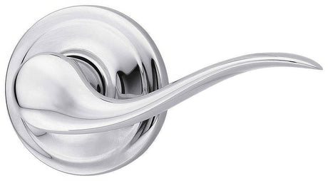 Kwikset 730TNL-26 Tustin privacy privacy door lever in polished chrome, additional view