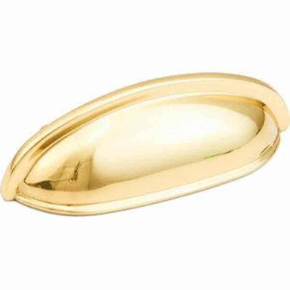 Schaub and Company 731-03 polished brass bar cabinet pull