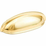 Schaub and Company 731-03 polished brass bar cabinet pull