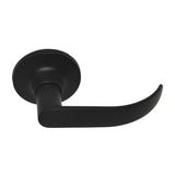 Better Home Products 73144BLK Sunset Boulevard Passage Door Lever Matte Black