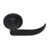 Better Home Products 73211DB Sunset Boulevard Push Button Privacy Door Lever Dark Bronze