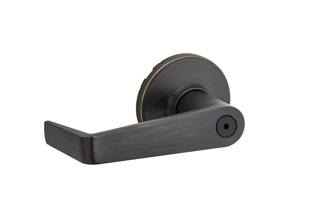 Kwikset 733KNL Kingston Lever Light Commercial Privacy Door Lock in Venetian Bronze