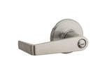 Kwikset 733KNL Kingston Lever Light Commercial Privacy Door Lock in Satin Nickel