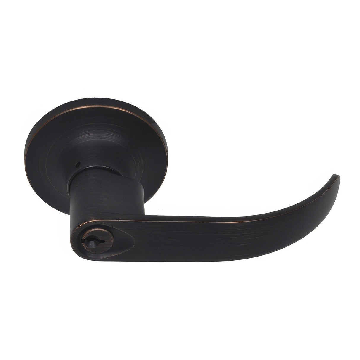 Better Home Products 73511DB Sunset Boulevard Keyed Entry Door Lever Dark Bronze