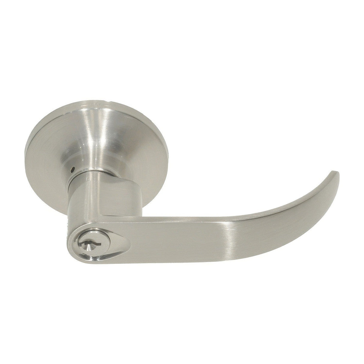 Better Home Products 73515SN Sunset Boulevard Keyed Entry Door Lever Satin Nickel