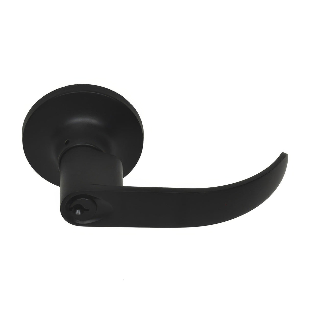 Better Home Products 73544BLK Sunset Boulevard Keyed Entry Door Lever Matte Black