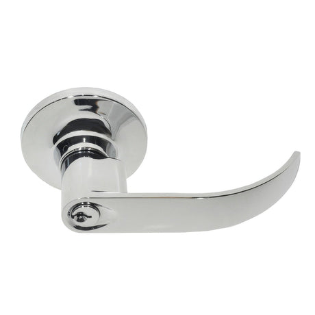 Better Home Products 73588CH Sunset Boulevard Keyed Entry Door Lever Chrome