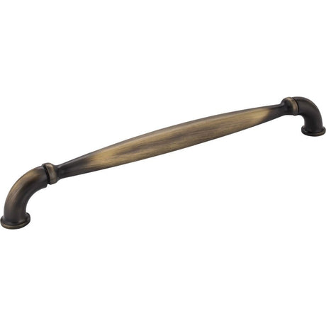 Jeffrey Alexander 737-12ABSB antique brushed satin brass cabinet pull / appliance pull
